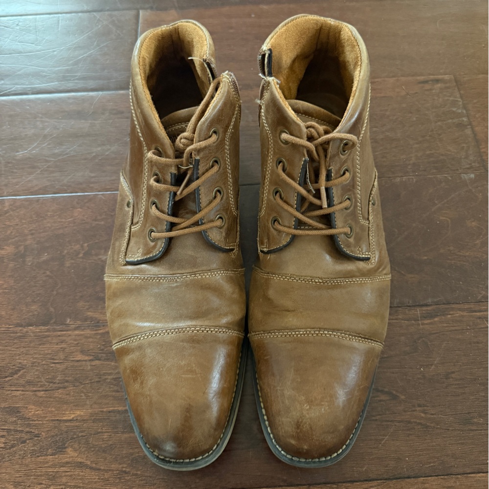 Steve Madden Brown Leather Boots
